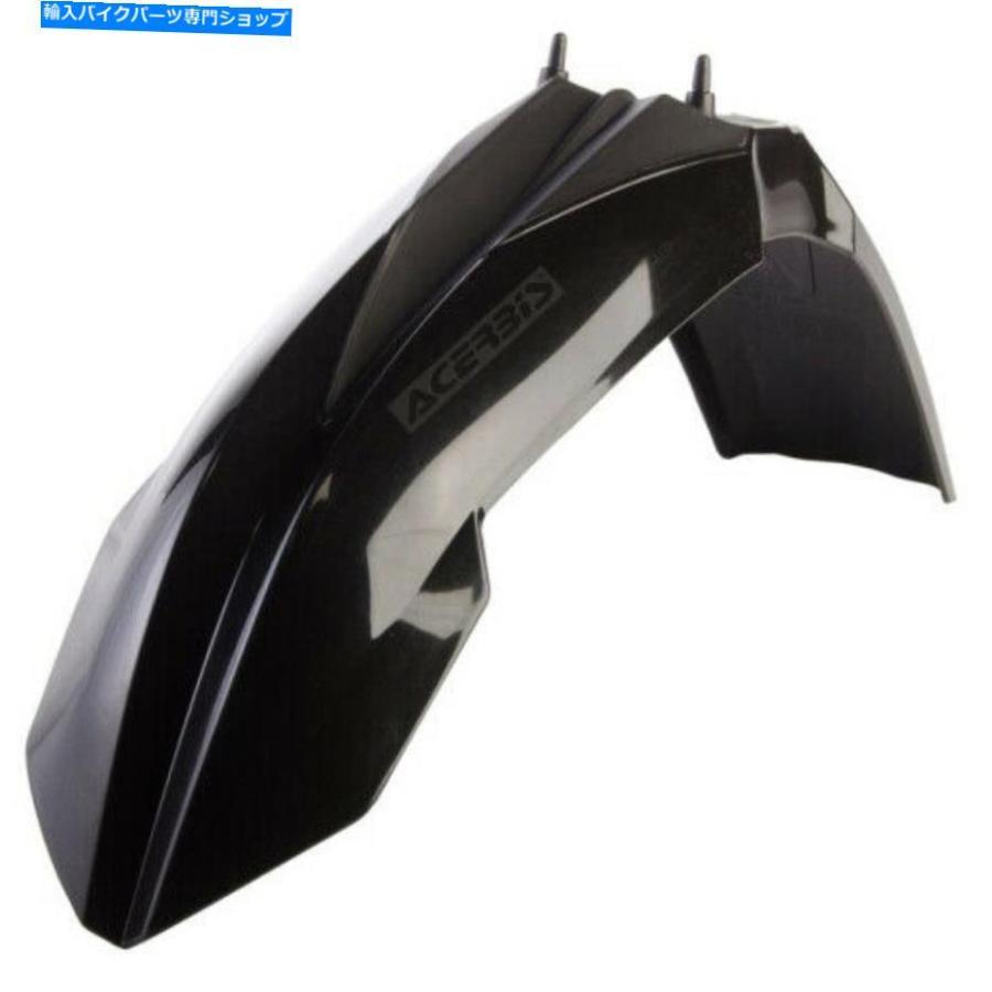 Front Fender KTM 85 SX 13-17 2314220001 FRONT 73-7661のためのAcerbis黒のフロントフェンダー Acerbis Black Front Fender For KTM 85 SX 13-17 23