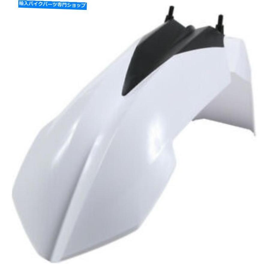 Front Fender KTM 8571500019のためのPolisportフロントフェンダーホワイト Polisport Front Fender White For KTM 8571500019