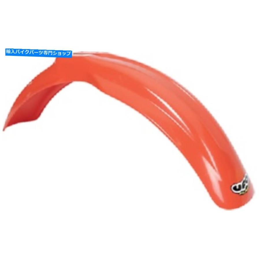 Front Fender UFOフロントフェンダーホンダCR125 83-99、CR250 83-99、CR500 84-01オレンジ/レッドカラー UFO Front Fender Honda CR125 83-99,CR250