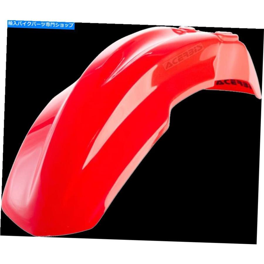 Front Fender Honda CRF150RのためのAcerbis Red Front Fender 07-19 Acerbis Red Front Fender 07-19 FOR HONDA CRF150R