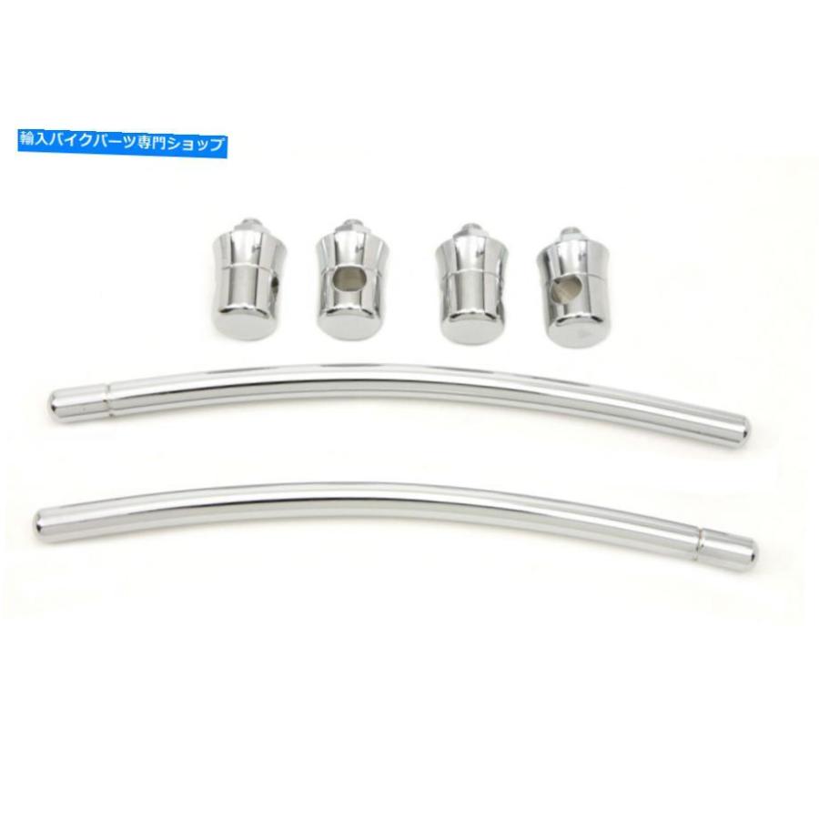 クロームフロントフェンダートリムレールキット Front Fender クロムフロントフェンダートリムレールキット/ハーレー