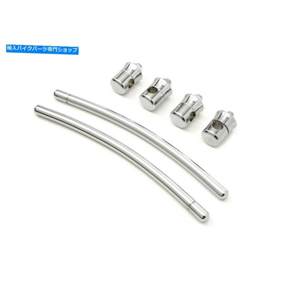 クロームフロントフェンダートリムレールキット Front Fender クロムフロントフェンダートリムレールキット/ハーレー