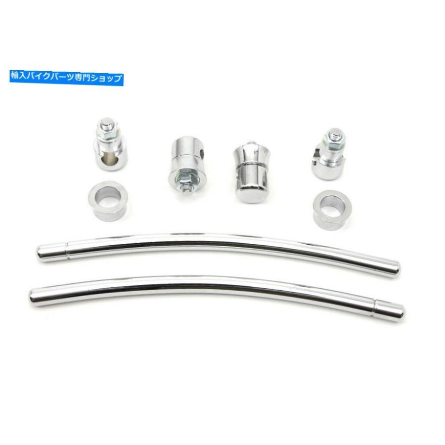 クロームフロントフェンダートリムレールキット Front Fender クロムフロントフェンダートリムレールキット/ハーレー