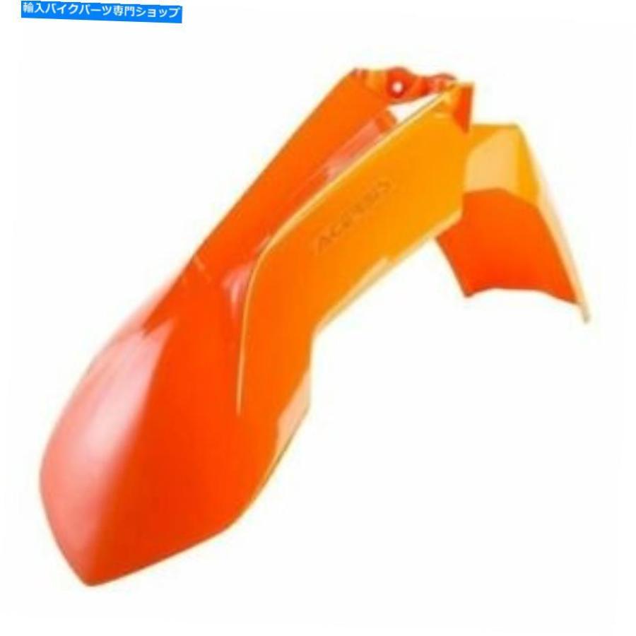 Front Fender Acerbisフロントフェンダー、蛍光オレンジ2386364617 Acerbis Front Fender, Fluorescent Orange 2386364617