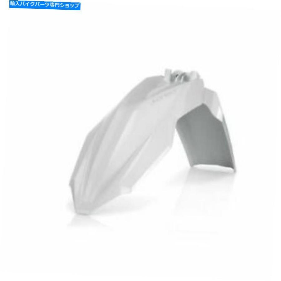 Front Fender Acerbisフロントフェンダー、ホワイト2393400002 Acerbis Front Fender, White 2393400002