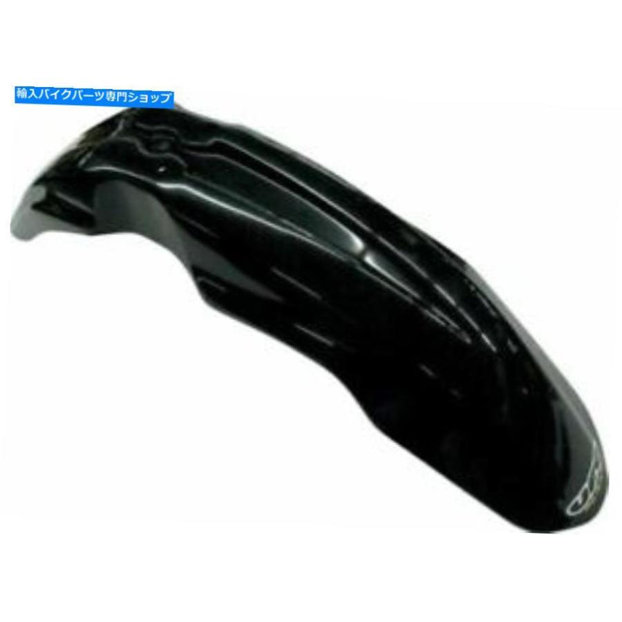 Front Fender UFO交換用プラスチックフロントフェンダーブラック（SU03985-001） UFO Replacement Plastic Front Fender Black (SU03985-001)
