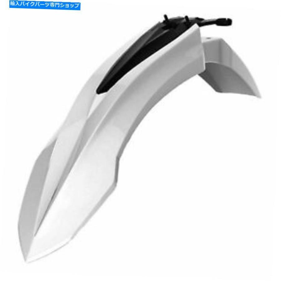 Front Fender Polisportフロントフェンダーベータ版ホワイトPN 8574700002 Polisport Front Fender Beta White Pn 8574700002