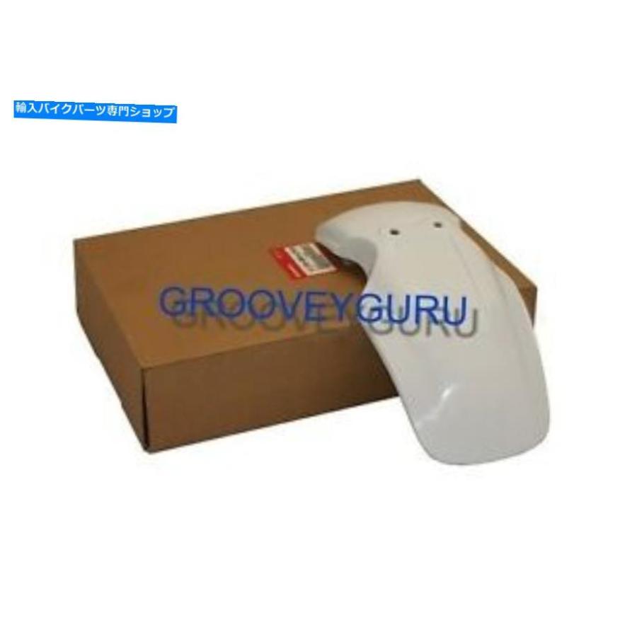 Front Fender ホンダミニトレイルZ50 RニューフロントフェンダーレアOEM白いことNH138 61100-GW8-670ZA Honda Mini Trail Z50 R New Front Fender Rar