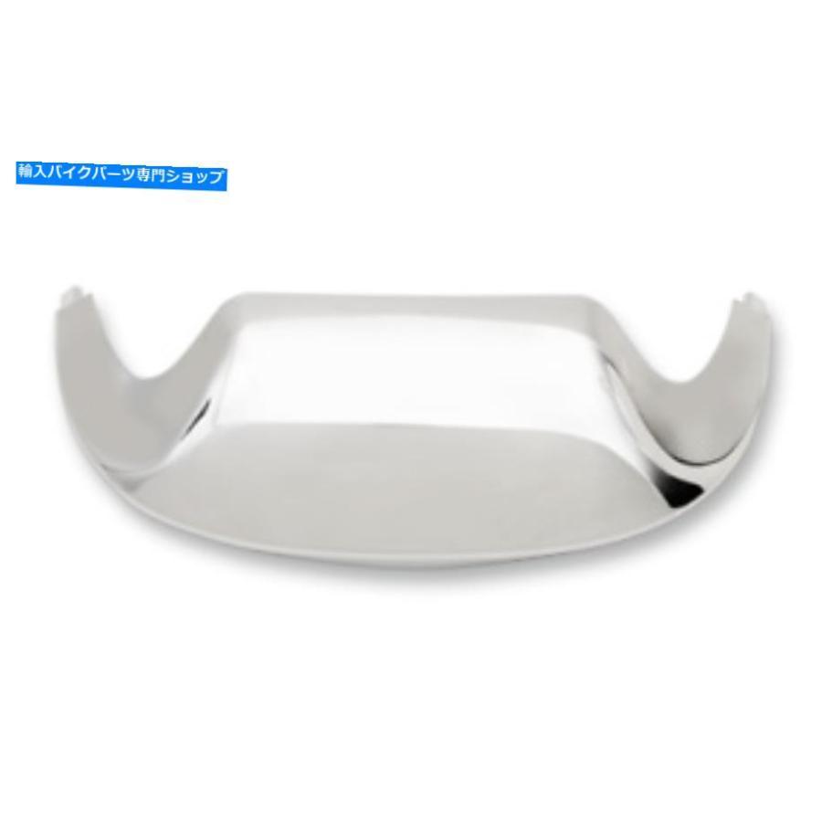 Front Fender 交換用スムーズクロームフロントフェンダートリムチップハーリーツーリングバーガードレッサー Replacement Smooth Chrome Front Fender