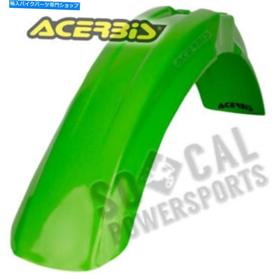 Front Fender Acerbis 2040310006フロントフェンダーグリーン Acerbis 2040310006 Front Fender Green