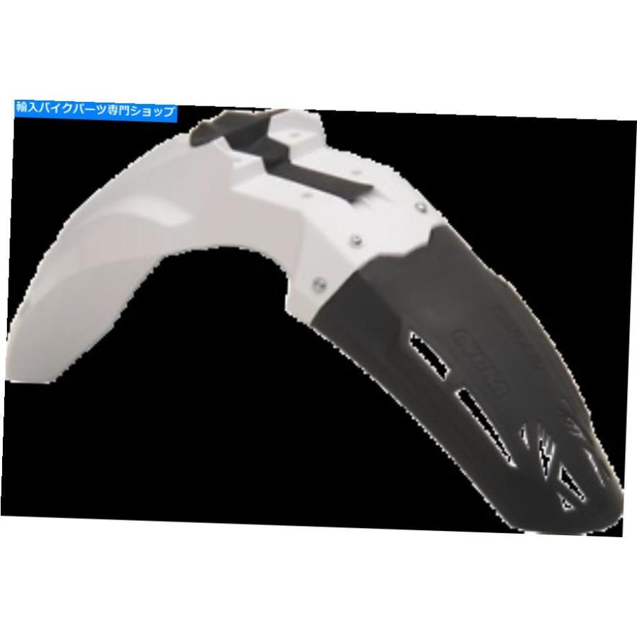Front Fender Cycraフロントフェンダー1CYC-1403-42ホワイト Cycra Front Fender 1CYC-1403-42 White
