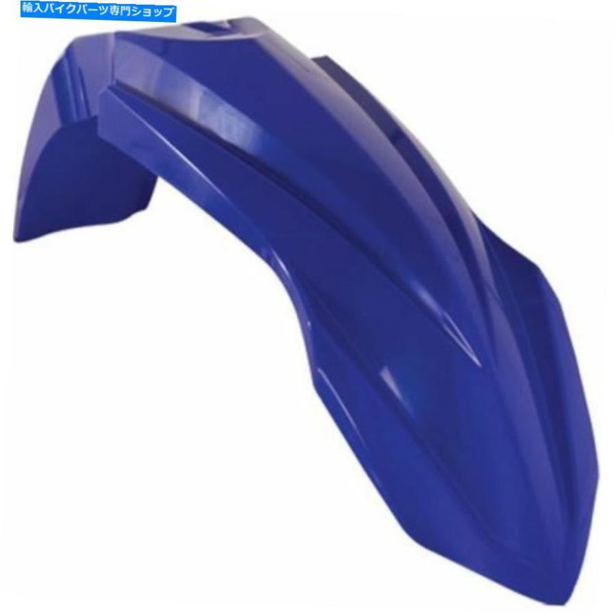 Front Fender ブルーサイクラフロントフェンダー+ホワイトフロントスタジアムナンバープレートヤマハYZ 250F 450F Blue Cycra Front Fender + White F_2