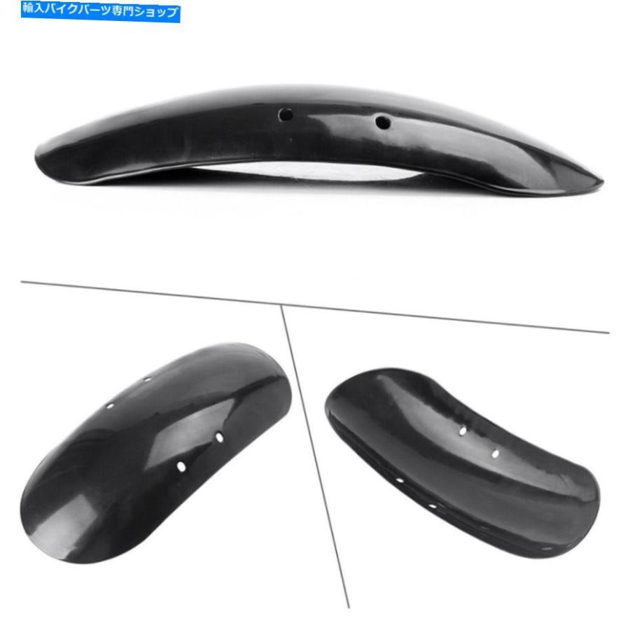 Front Fender フロントショートフェンダーマッドガードブラックフィットハーレーダビッドソンフィッティー8 48 2010-2017 Front Short Fender Mudguar
