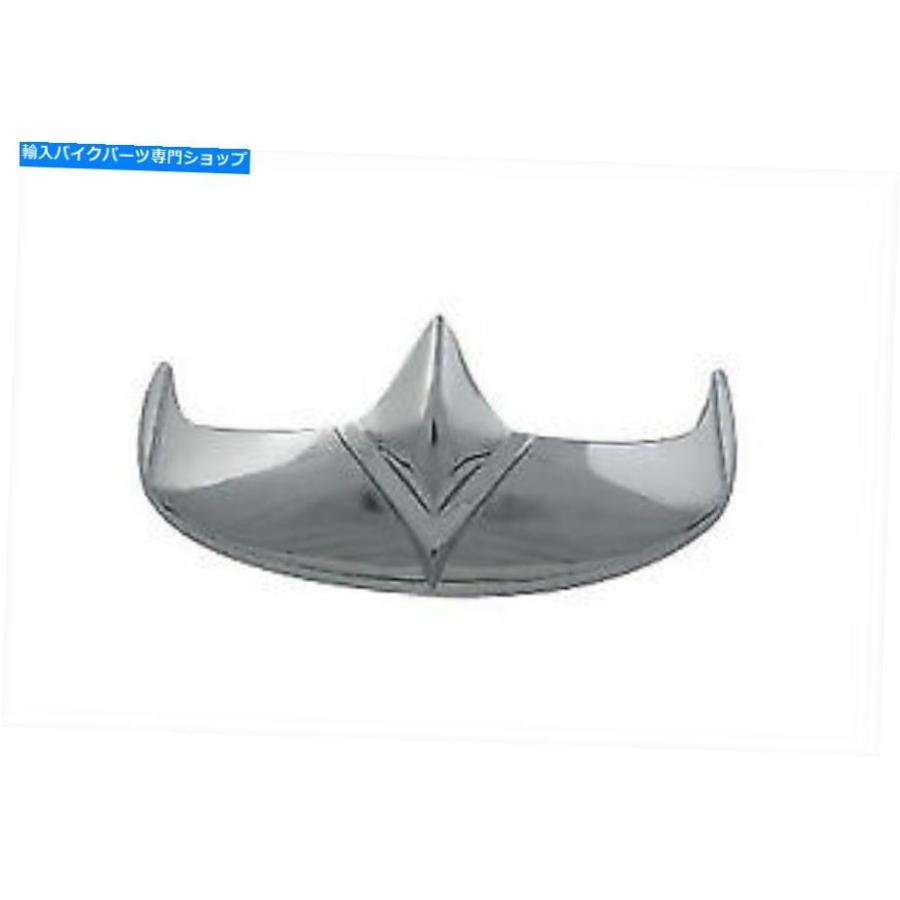 Front Fender Harley DavidsonによるクロムフロントフェンダーチップV-Twin Chrome Front Fender Tip for Harley Davidson by V-Twin