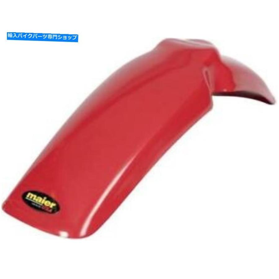Front Fender メイヤーフロントフェンダーレッド＃136002ホンダXR80 / XR75 Maier Front Fender Red #136002 Honda XR80/XR75