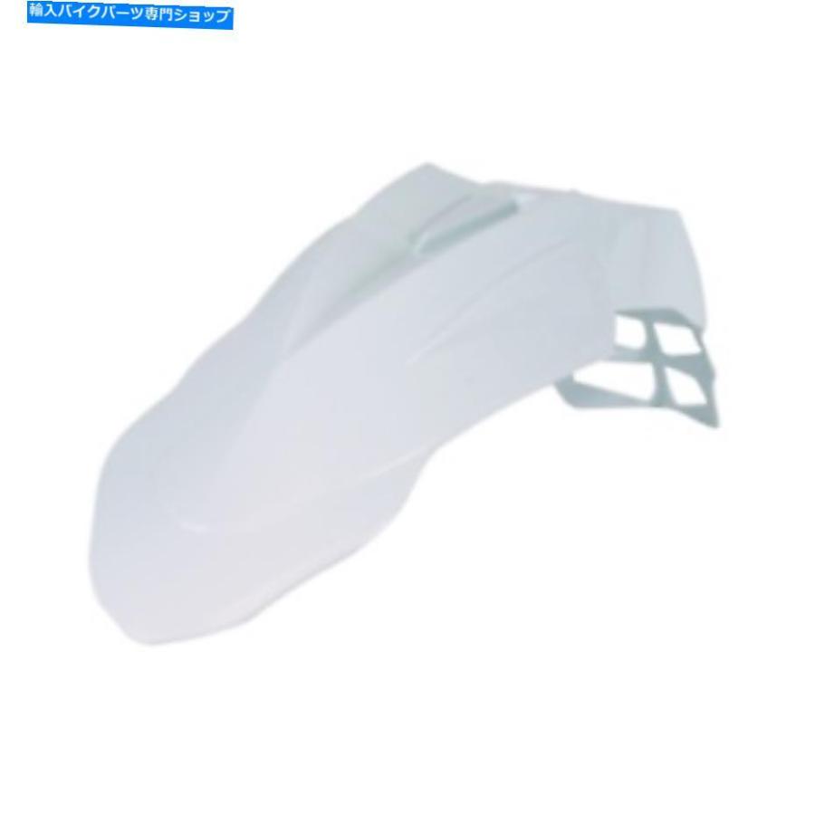 Front Fender Acerbis 2040390002スーパーモトフロントフェンダーオフホワイト Acerbis 2040390002 Supermoto Front Fender, Off White