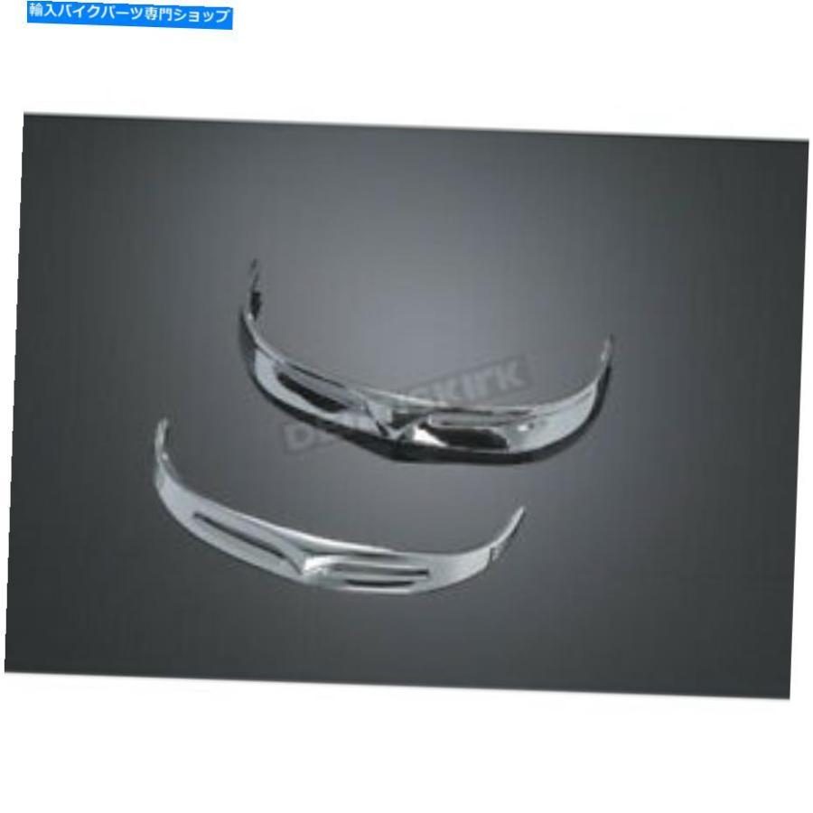 Front Fender 太った男の子のフェンダーのためのクライャキンのフロントフェンダーチップ - 9013 Kuryakyn Front Fender Tip for Fat Boy Fender - 90