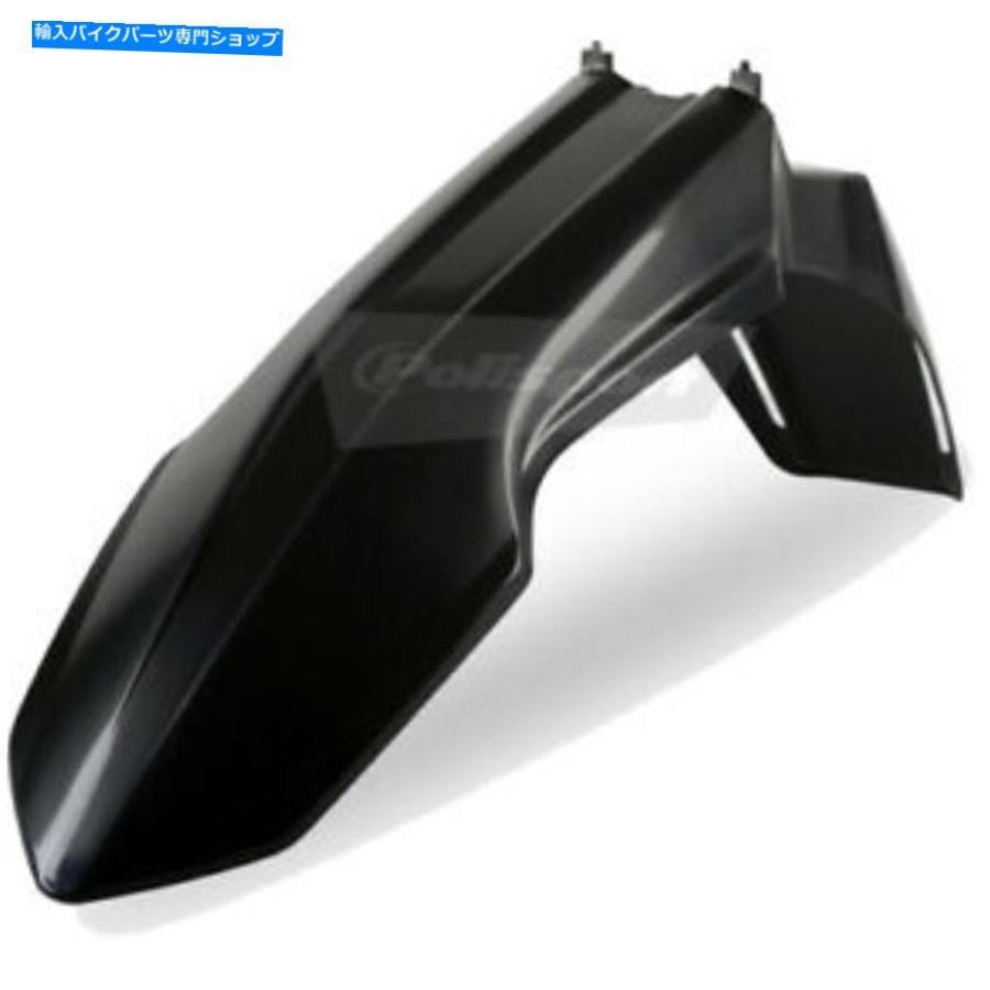 Front Fender Suzuki 8550500002のためのPolisportフロントフェンダーブラック Polisport Front Fender Black for Suzuki 8550500002