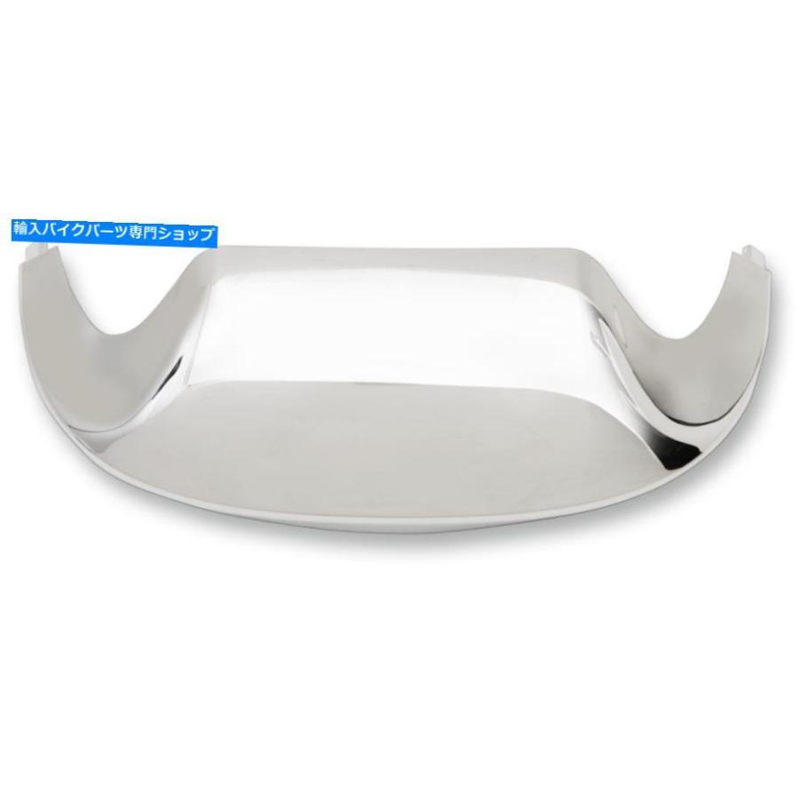 Front Fender ドラッグ1405-0217交換用滑らかなクロムフロントフェンダーチップハーリーツーリングFLH FLT Drag 1405-0217 Replacement Smooth Chrome
