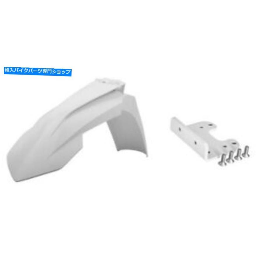Front Fender Polisport 2016スタイルのフロントフェンダーホワイト90735 ktm Polisport 2016 Style Front Fender White 90735 KTM