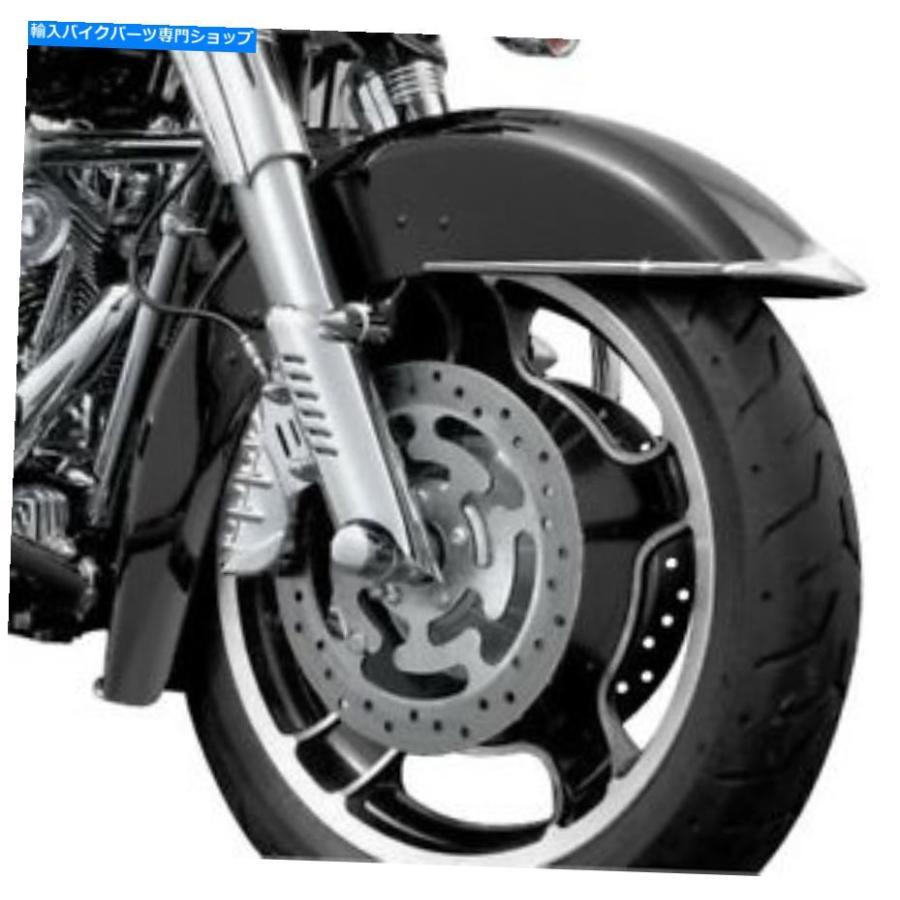 Front Fender クライャキンフロントフェンダーサイドトリム Kuryakyn Front Fender Side Trim