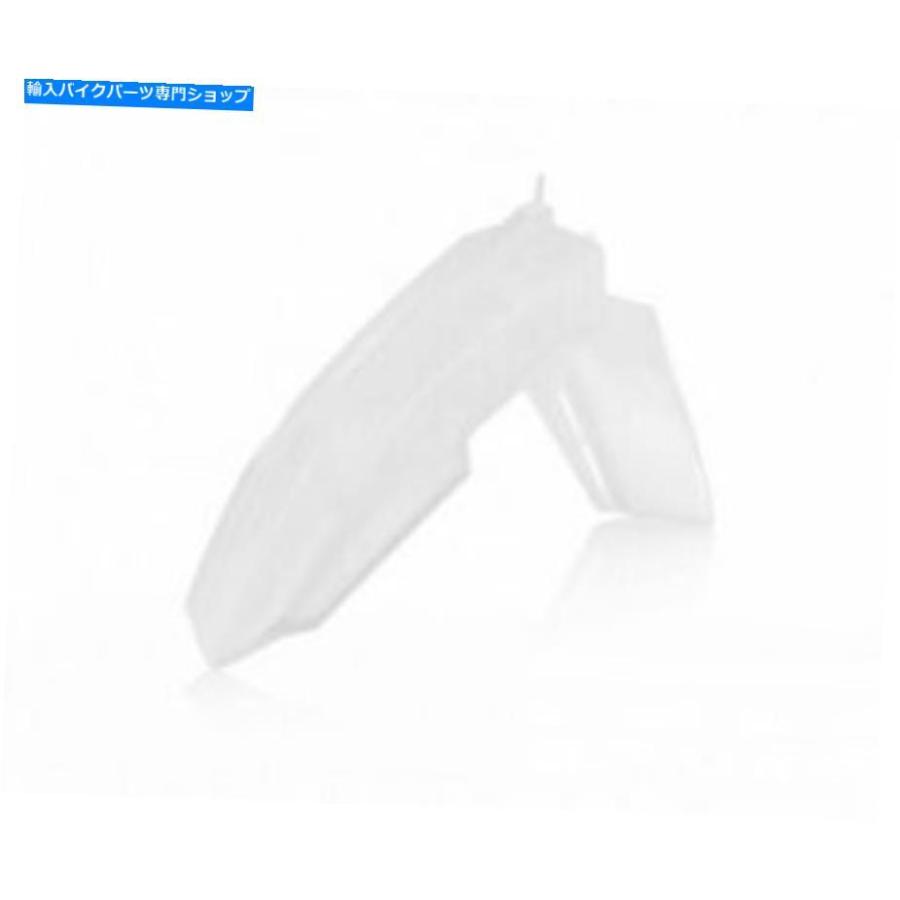 Front Fender Acerbis 2686470002フロントフェンダー、ホワイト Acerbis 2686470002 Front Fender, White