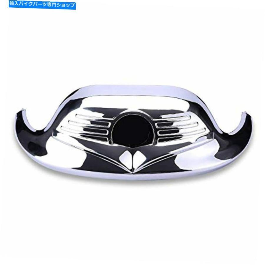 Front Fender フロントフェンダーマッドガードチップトリムfor Harley Flhr Chrome Classic Road King Flstc Front Fender Mudguard Tip Trim For Har