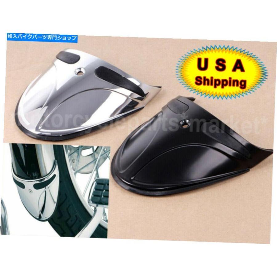 Front Fender Harley Dyna Sportster Softail Super Glide FXST FXDWGのフェンダー拡張/ヒント Fender Extension/Tip For Harley Dyna Sportster Soft