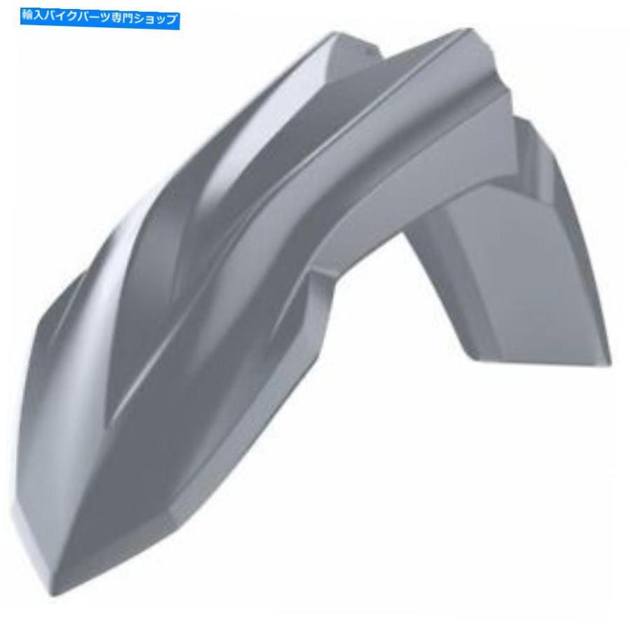 Front Fender Polisportフロントフェンダーナールゴグレーベータ125 RR（2T）2020 8585200003 Polisport Front Fender Nargo Grey Beta 125 RR (2t) 2