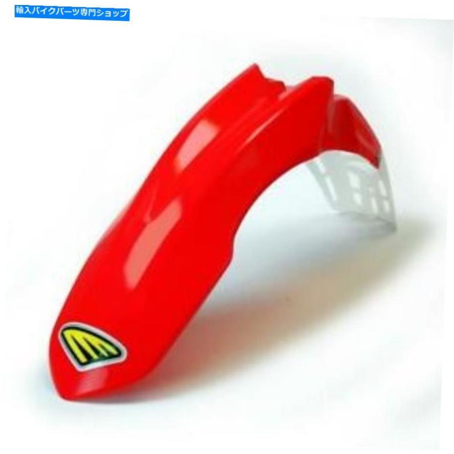Front Fender Cycra CycraLiteのフロントフェンダー、赤 Cycra Cycralite Front Fender, Red