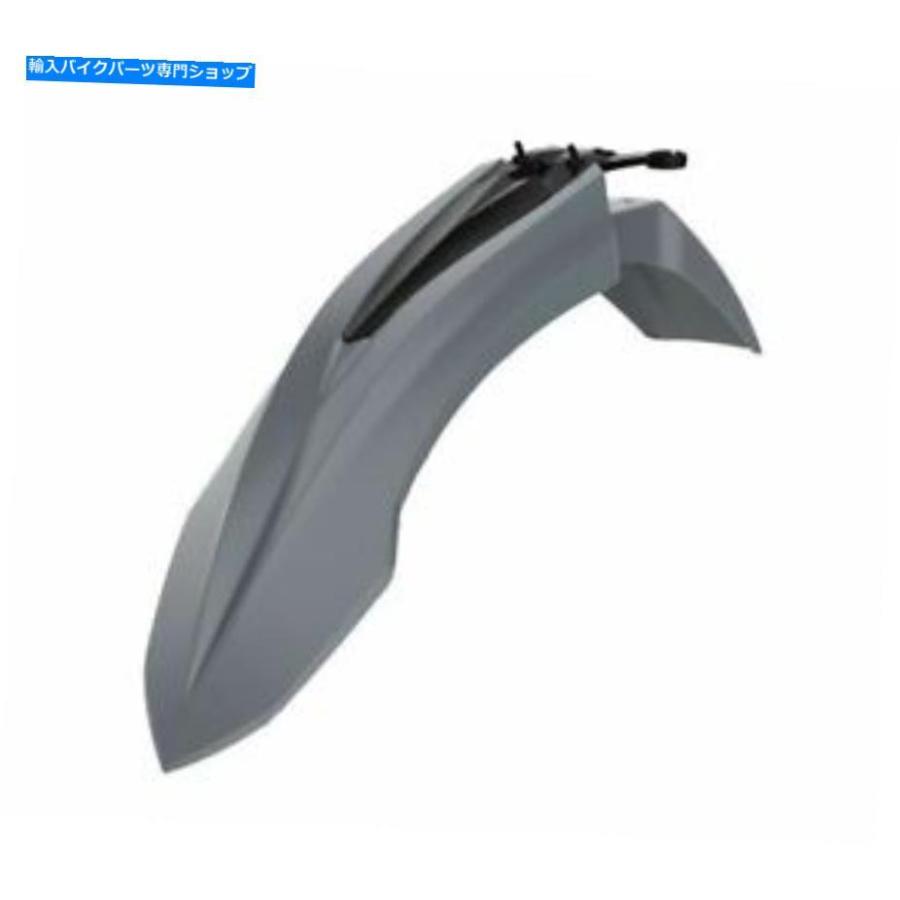 Front Fender Polisportフロントフェンダーナルドグレーベータ300 RR（2T）2013-2019 8574700005 Polisport Front Fender Nardo Grey Beta 300 RR (2t