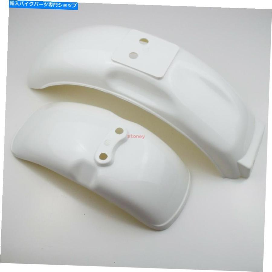 Front Fender ホンダホワイトモンキーZ50 Z50R 50J 8「/ 10」プラスチックフロントホイールフェンダーリアフェンダー Honda White Monkey Z50 Z50R 50