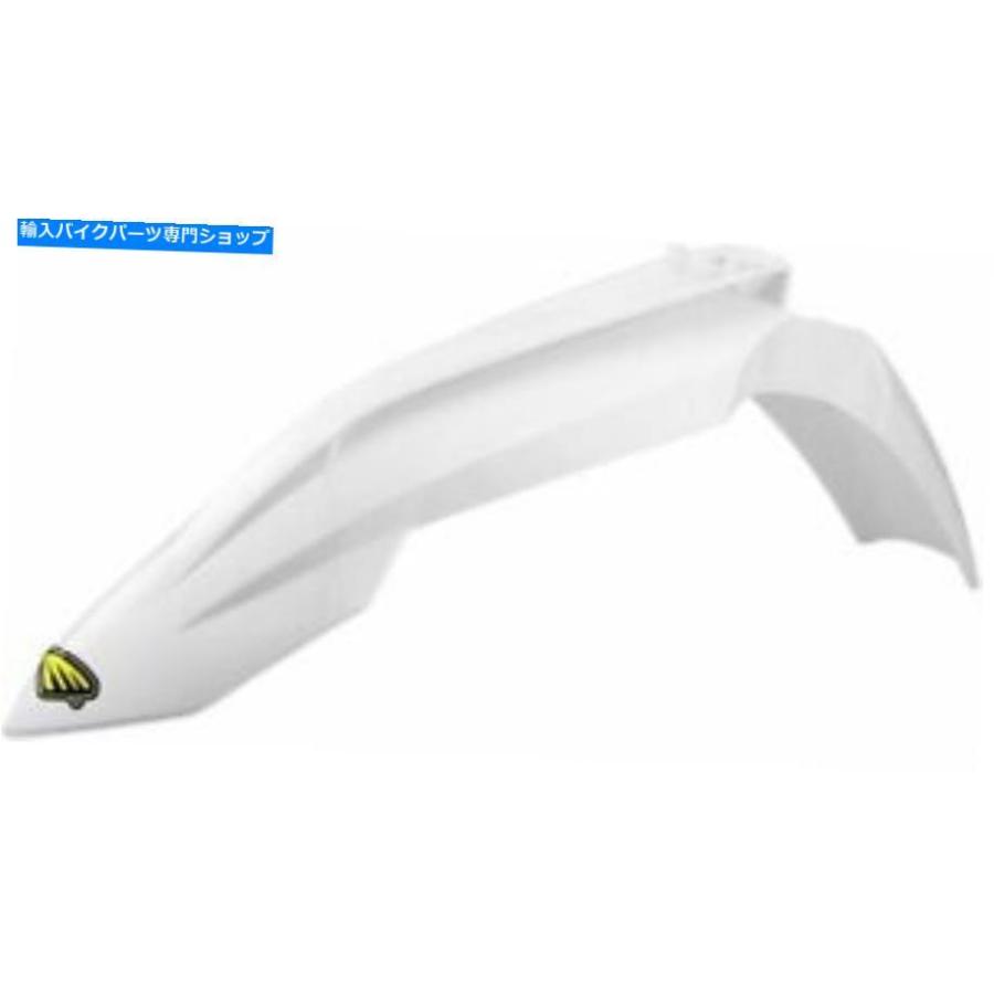 Front Fender Cycraパフォーマンスフロントフェンダーホワイト（1CYC-1543-42） Cycra Performance Front Fender White (1CYC-1543-42)