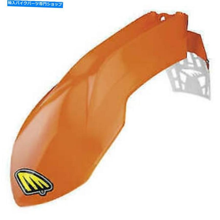 Front Fender Cycraオートバイサイクロライトベントフロントフェンダー1CYC-1442-22オレンジ Cycra Motorcycle Cycralite Vented Front Fender 1CYC-1