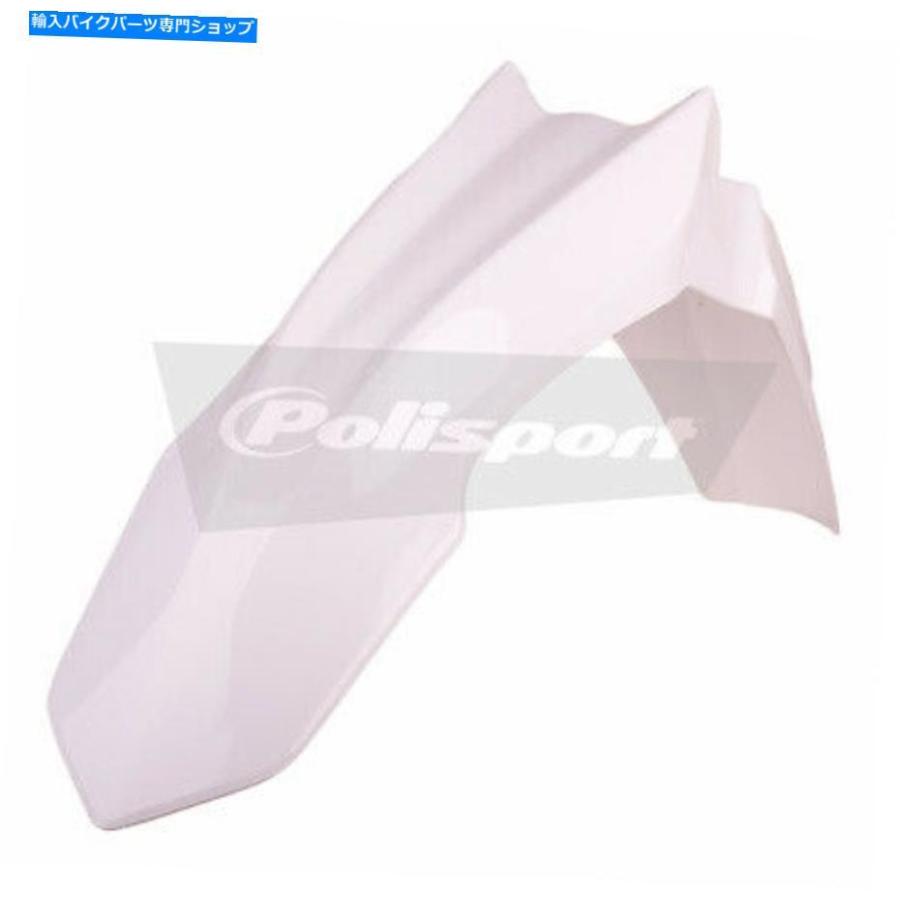 Front Fender Polisport - 8573900002 - フロントフェンダー、ホワイト Polisport - 8573900002 - Front Fender, White