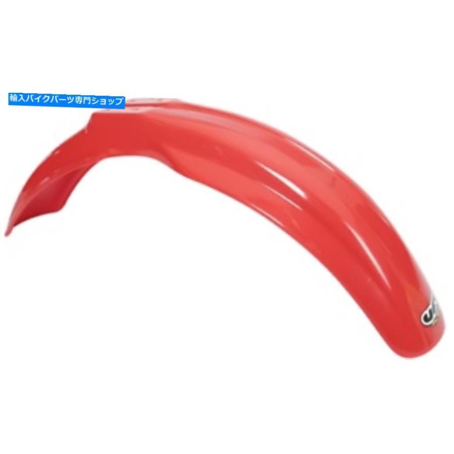 Front Fender UFOフロントフェンダーホンダCR125 83-99、CR250 83-99、CR500 84-01ブラッドレッドカラー UFO Front Fender Honda CR125 83-99, CR250
