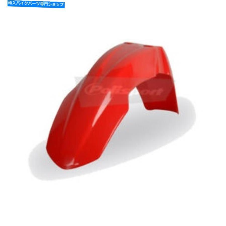 Front Fender ホンダ8562600003のためのPolisportフロントフェンダーレッド Polisport Front Fender Red for Honda 8562600003