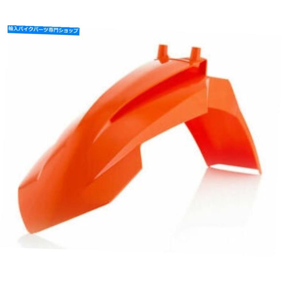 Front Fender Acerbis 2449515226フロントフェンダー、オレンジはSX65 16を獲得します Acerbis 2449515226 Front Fender, Orange fits SX65 16