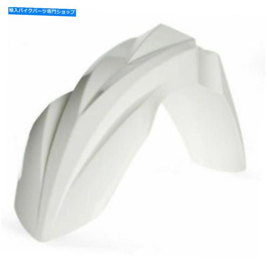 Front Fender Acerbis 2449500002フロントフェンダー、ホワイトフィットKX450F 16 Acerbis 2449500002 Front Fender, White fits KX450F 16