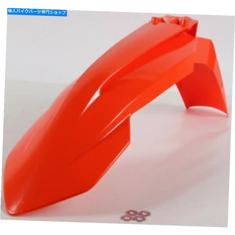 Front Fender Acerbisフロントフェンダーオレンジ2421115226 Acerbis Front Fender Orange 2421115226