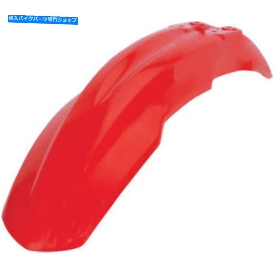 Front Fender 07-17ホンダCRF150R /エキスパートのためのフロントフェンダー赤Acerbis 2084540227 Front Fender Red Acerbis 2084540227 For 07-17 Ho