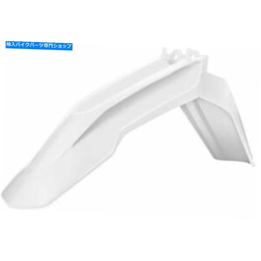 Front Fender Polisportフロントフェンダーホワイト8576900002 Polisport Front Fender White 8576900002