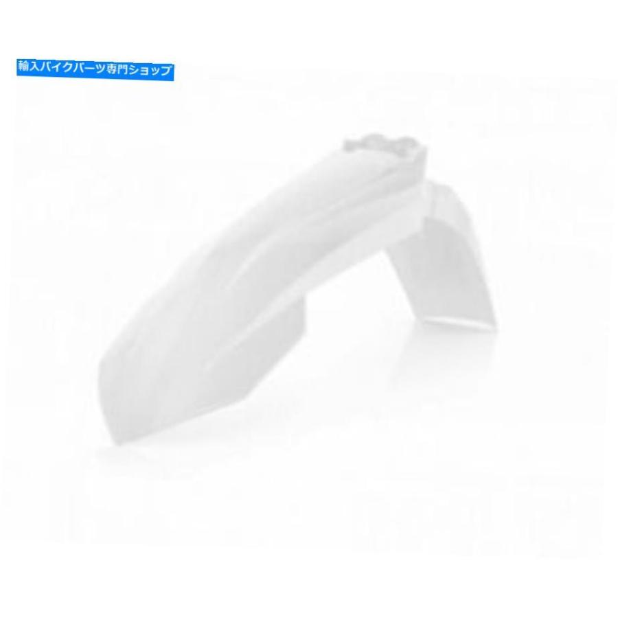 Front Fender Acerbis 2685940002フロントフェンダー、ホワイトフィット85 SX 18 Acerbis 2685940002 Front Fender, White fits 85 SX 18