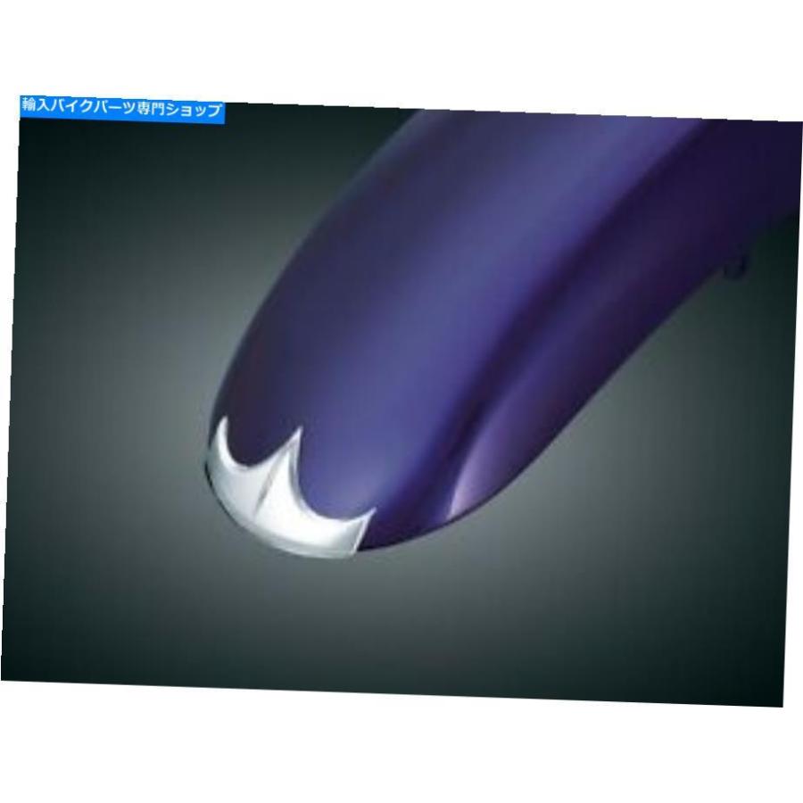 Front Fender 2014-2018インドロードマスター、7344のためのクライャキンクロームフロントフェンダーアクセントアクセント KURYAKYN CHROME FRONT FEN