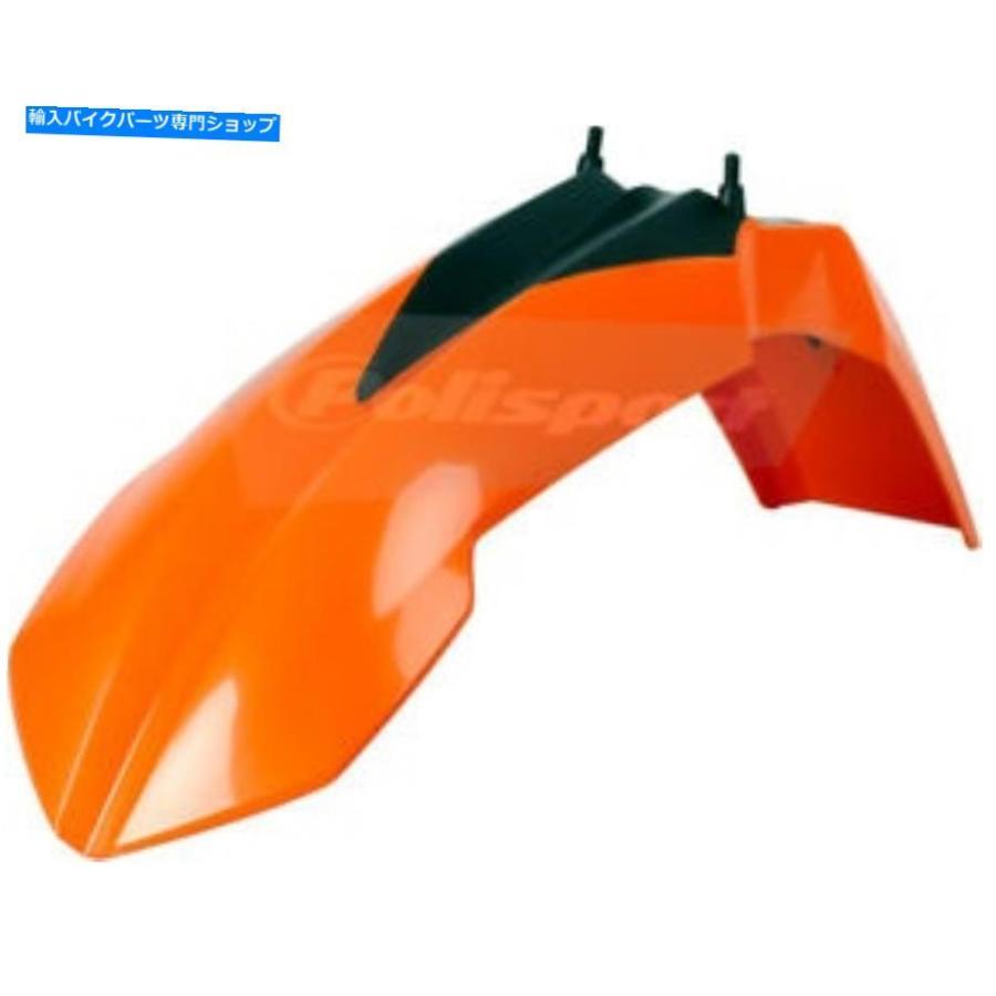 Front Fender フロントフェンダーオレンジPolisport 8571500001 09~15 ktm Front Fender Orange Polisport 8571500001 For 09-15 KTM