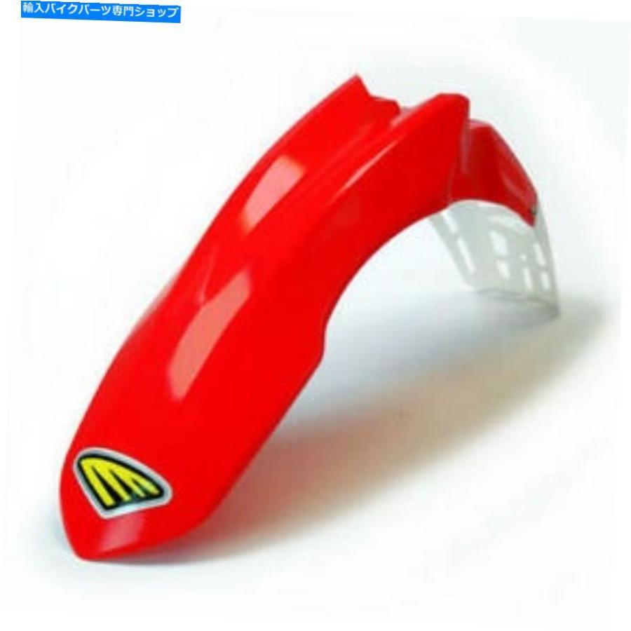 Front Fender HONDA CRF250R 4ストローク/ CRF450R用CYCRAサイクロライトフェンダーフロントレッド1CYC-1401-33 Cycra Cycralite Fender Front Red 1C