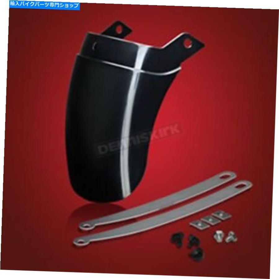 Front Fender クロームブラックテーパーフロントフェンダー拡張を表示 - 52-749BK Show Chrome Black Tapered Front Fender Extension - 52-749BK