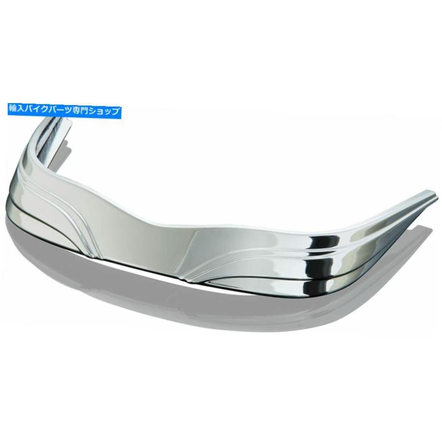 Front Fender クロムフロントフェンダーチップホンダGL1500ゴールドウィングショークローム52-569 Chrome Front Fender Tip Honda GL1500 Gold Wing S