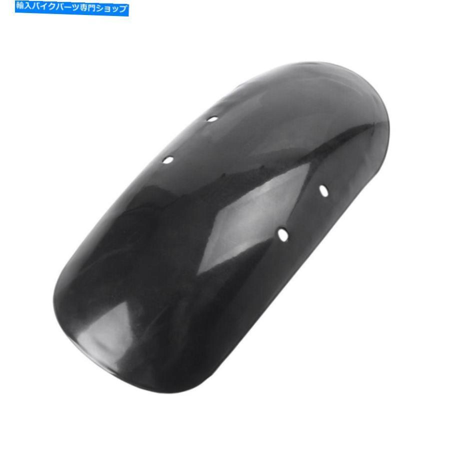 Front Fender ハーレーのためのオートバイの黒いフロントショートフェンダーマッドガードのための48 48 2010-2017 Motorcycle Black Front Short Fend