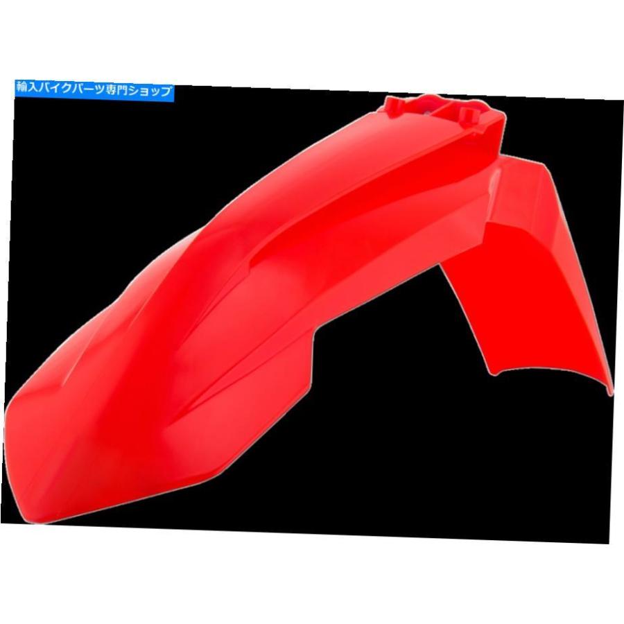 Front Fender Acerbisフロントフェンダー蛍光灯オレンジ - フィット：KTM 350 XC-F 2016-2018 Acerbis Front Fender Florescent Orange - Fits: FOR K